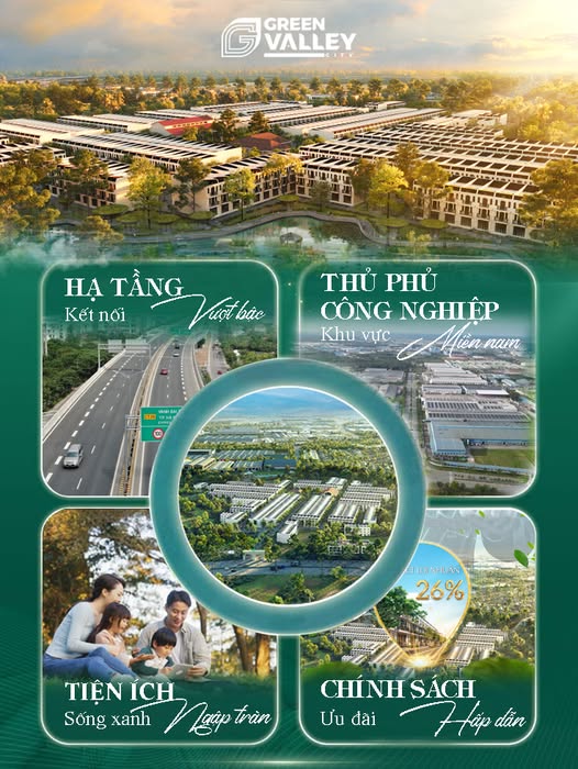 GREEN VALLEY CITY – LỰA CHỌN HOÀN HẢO CHO AN CƯ & ĐẦU TƯ